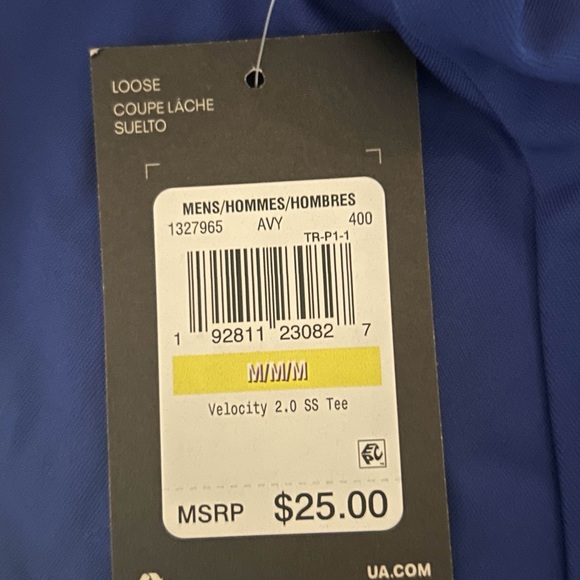 Under Armour • Tech SS Tee • Blue Velocity • Men’s Medium NWT 👕✨ - Picture 5 of 5